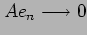 $ Ae_n \longrightarrow 0$