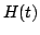$ H(t)$